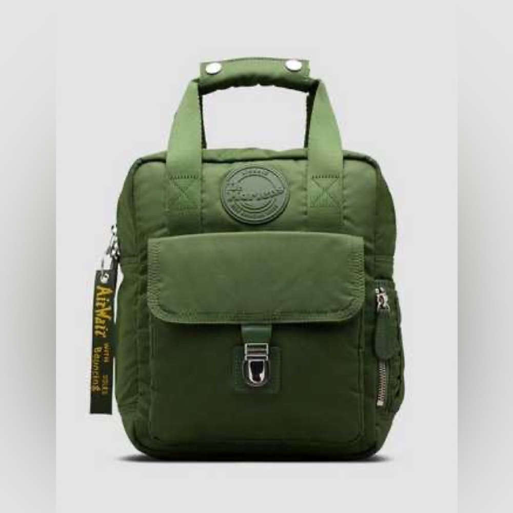 Dr Martens Small Nylon Backpack - Olive Green